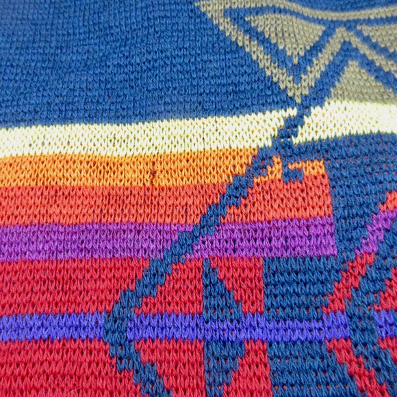 Vintage 100% Virgin Wool Pendleton Native American Design Cardigan Sweater, Sz S - Picture 5 of 6